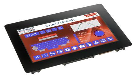 Display Visions EA uniTFT070-ATC | 7" Multifunction-TFT PCAP