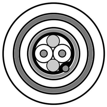 Belden Cable 9463LS.00500 | Blauer Schlauch, 1 Paar AWG 20 verzinntes Kupfer – Litze, Polyolefin (PO, PE, PP)-Isolierung, Abschirmung aus Folie und Geflecht, LSZH/FRNC-Mantel, Stahldrahtpanzerung