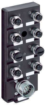 Lumberg Automation 12474 | ASBS 8/LED NPN 5-4 Aktor-Sensor-Box, passiv