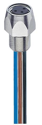 Lumberg Automation 13131 | RKMF 4/0,2 M M8-Steckverbinder