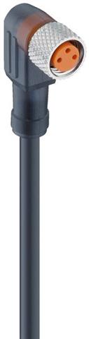 Lumberg Automation 46003 | RKMWV/LED A 3-260/2 M M8-Steckverbinder