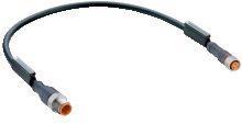 Lumberg Automation 29874 | RST 5-RKWT/LED P 5-259/1 M Verbindungskabel M12 - M12